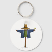 Old Scarecrow Sleutelhanger (Achterkant)