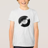 Old School 45 Vinyl Record T-shirt (Voorkant)