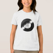 Old School 45 Vinyl Record T-shirt (Voorkant)