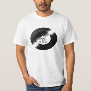 Old School 45 Vinyl Record T-shirt