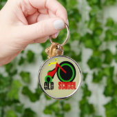 Old School - Achtergrondkleuren wijzigen Sleutelhanger (Hand)