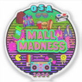 Old School April 2026 Logo Sticker (Voorkant)