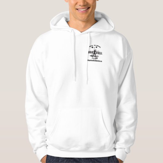 Old School Barbell Club - Circus Strongman Hoodie (Voorkant)