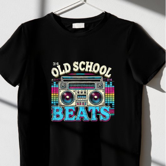 old school beats t-shirt