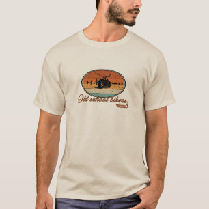 Old school bikers t-shirt