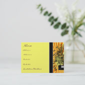 Old School BoomBox Shock-Musical Notes Wervelt Visitekaartje (Staand voorkant)