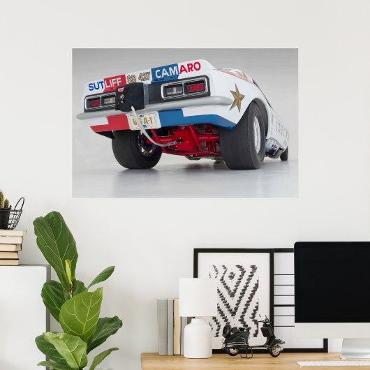 Old School Camaro Print (Thuiskantoor)