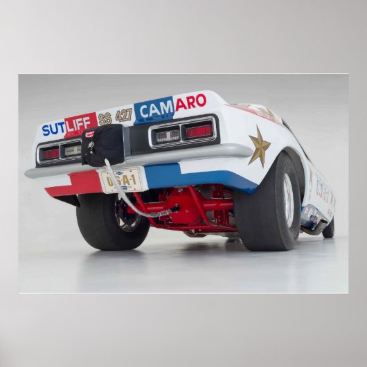 Old School Camaro Print (Voorkant)