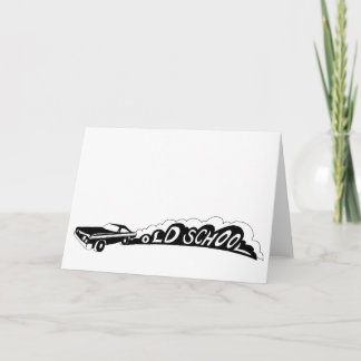Old School Camaro - Wenskaarten - Blank Inside Kaart