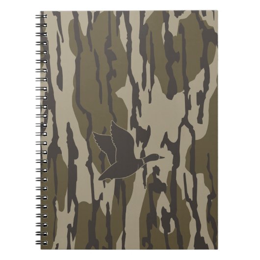 Old School Camo Duck Hunting Notitieboek (Voorkant)