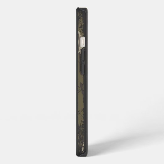 Old School Camo Duck Jagen Amerikaanse Vlag iPhone Hoesje (Linkerkant)