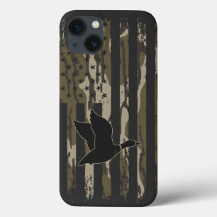 Old School Camo Eendenjacht Bodemlanden Case-Mate iPhone Case
