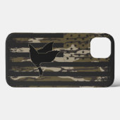 Old School Camo Eendenjacht Bodemlanden Case-Mate iPhone Case (Achterkant (horizontaal))