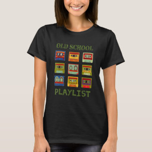 Old School Classic jaren 80 90 Muziek Hip Hop Afsp T-shirt