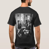 OLD SCHOOL COOL 1960 Basic Donkere T-Shirt (Achterkant)