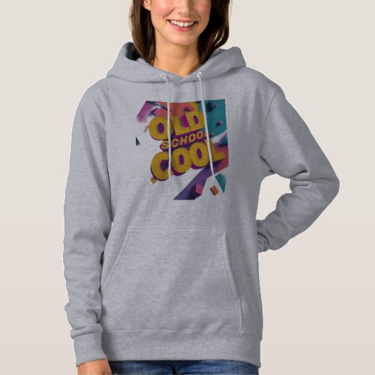 Old School Cool Hoodie (Voorkant)