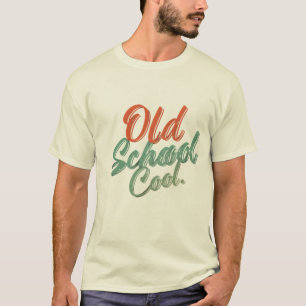 Old School Cool Retro Vibes Classic stijl T-shirt