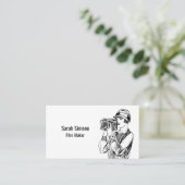 Old School Cool Video-ograaf Visitekaartje (Staand voorkant)