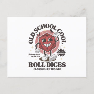 Old school d20 - D&D Feestdagenkaart