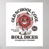 Old school d20 - D&D Poster (Voorkant)