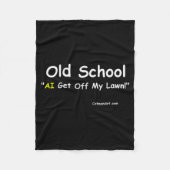 Old School Fleece Deken (Voorkant)