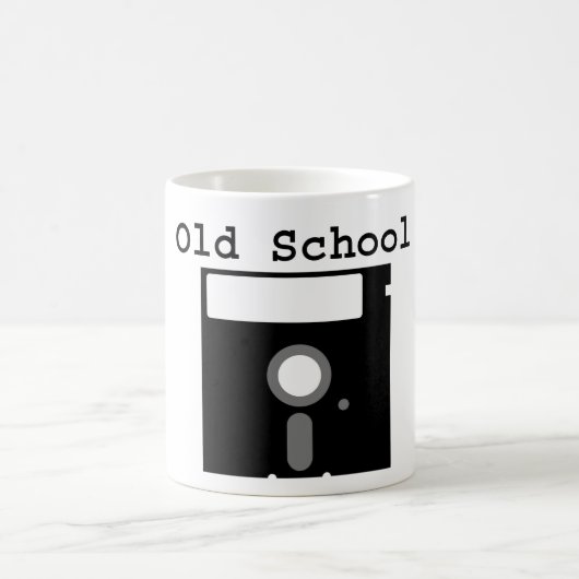 "Old SChool Floppy" Cup/Mok Koffiemok (Center)