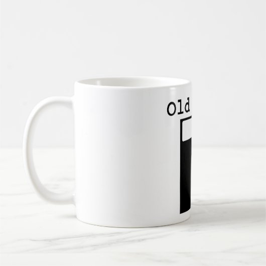 "Old SChool Floppy" Cup/Mok Koffiemok (Links)