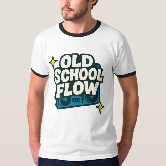 old school flow t-shirt (Voorkant)
