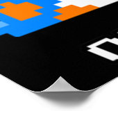 Old School Fun - Bubble Bobble - Bub en Bob - A Poster (Hoek)