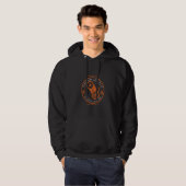 Old School Gamer Controller Retro Game Society Hoodie (Voorkant volledig)
