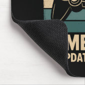 Old School Gamer Dad Retro Controller Muismat (Hoek)