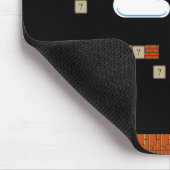 Old School Gamer Mousepad Muismat (Hoek)