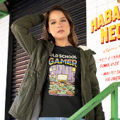 Old School Gamer - Videospel T-shirt