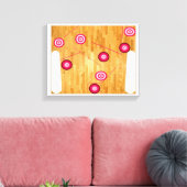 Old School Gaming Canvas Print (Insitu (Woonkamer))