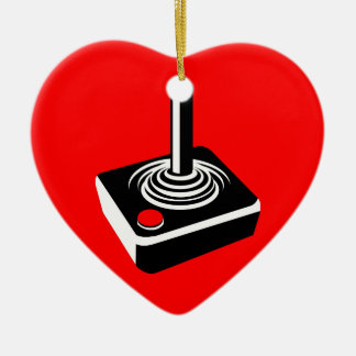 Old School Gaming Love Keramisch Ornament