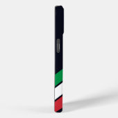 Old School Gestreepte jaren '70 jaren '80 Retro Ra Case-Mate iPhone Case (Achterkant / Rechts)