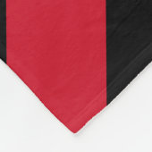 Old School Gestreepte jaren '70 jaren '80 Retro Ra Fleece Deken (Hoek)