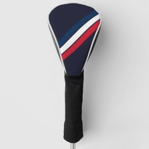 Old School Gestreepte jaren '70 jaren '80 Retro Ra Golfheadcover