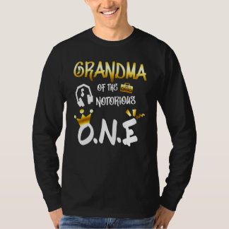 Old School Hip Hop Grandma Of The Notorious One T-shirt
