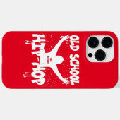 OLD SCHOOL HIP HOP grappige muziek Case-Mate iPhone Case (Achterkant (horizontaal))