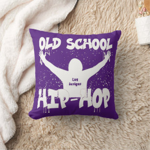 OLD SCHOOL HIP HOP grappige muziek Kussen