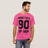 Old School Hip Hop T Shirt 90's Throwback (Voorkant volledig)