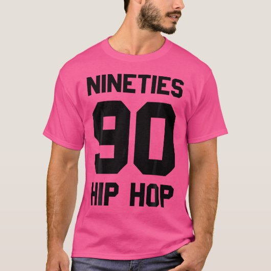Old School Hip Hop T Shirt 90's Throwback (Voorkant)