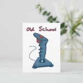 Old School Joystick Briefkaart (Staand voorkant)