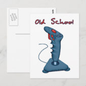 Old School Joystick Briefkaart (Voorkant / Achterkant)