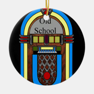 Old School Jukebox Keramisch Ornament