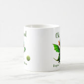 Old School Kids Dragon X Pickleball Team Tshirts Koffiemok (Center)