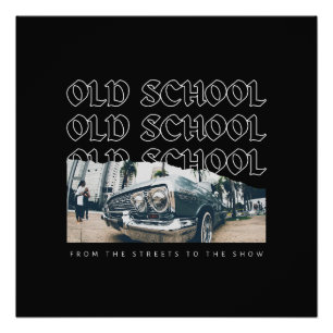Old School Lowrider Tribute Perfect Poster