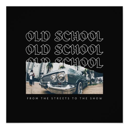 Old School Lowrider Tribute Perfect Poster (Voorkant)