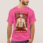 Old School Mma Warrior T-shirt (Voorkant)